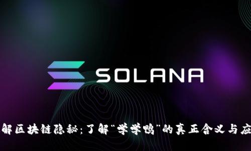 破解区块链隐秘：了解“学学鸭”的真正含义与应用