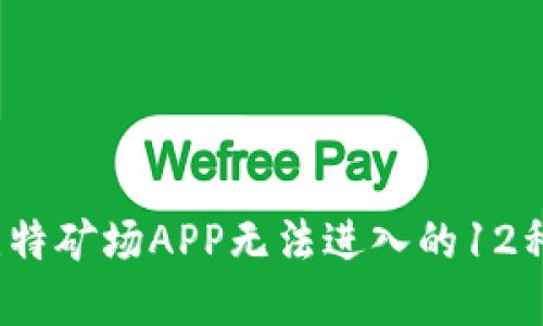 2023年比特矿场APP无法进入的12种解决方案